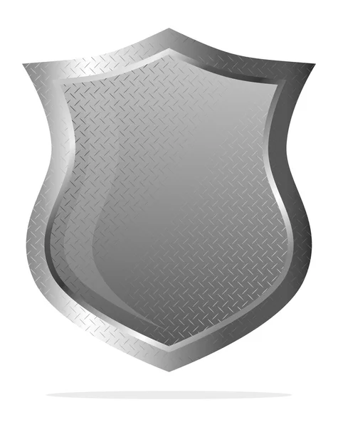 Escudo de acero — Archivo Imágenes Vectoriales