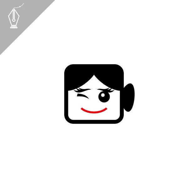 Mujer — Vector de stock