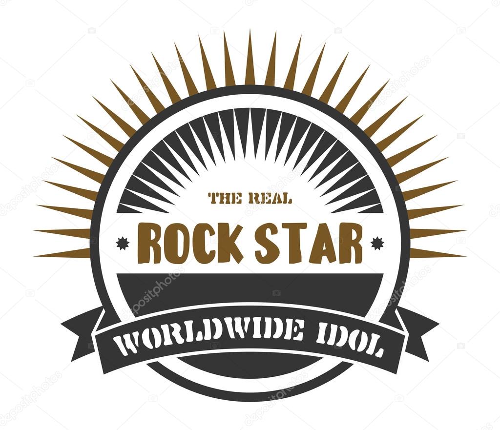 Label of rock star