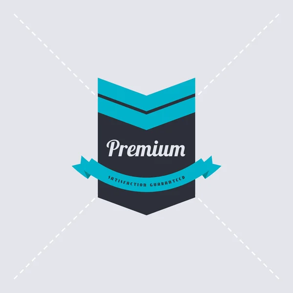 Premium label art — Stock Vector