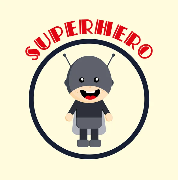 Superhjälte — Stock vektor