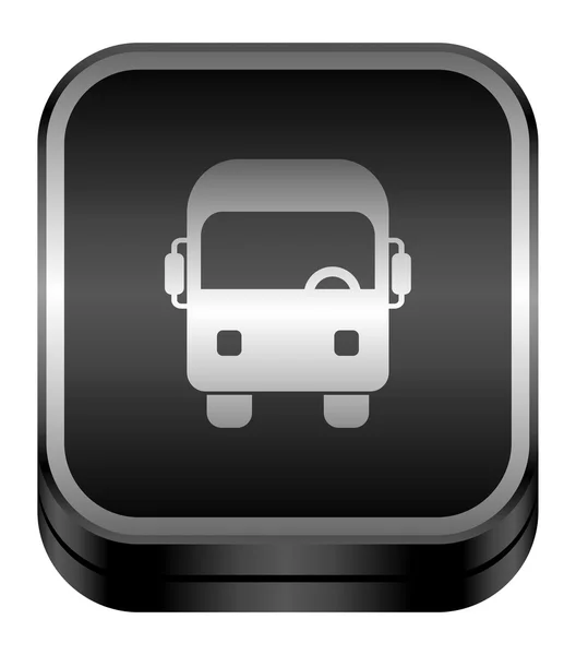 Bus knop — Stockvector