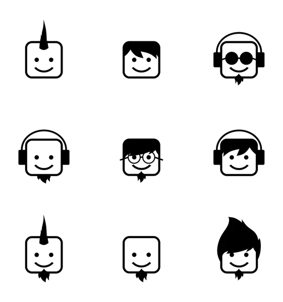 Icono avatar — Vector de stock