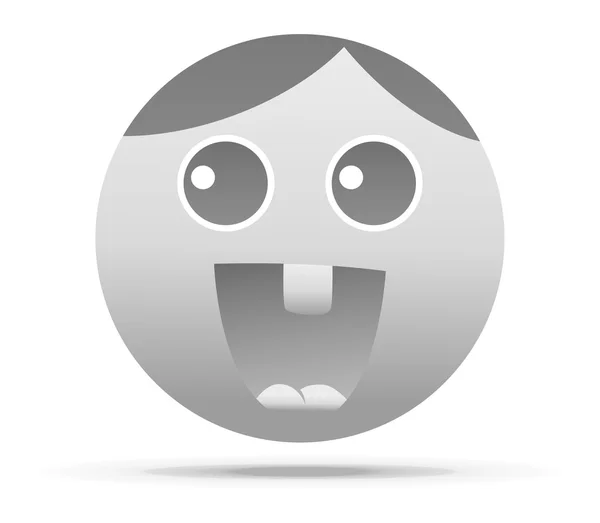 Emotion icon face — Stock Vector