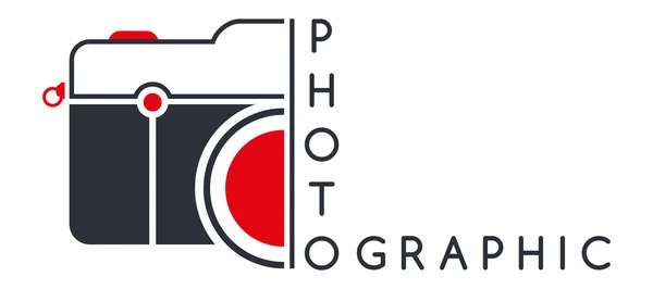 Photography camera — Stock Vector