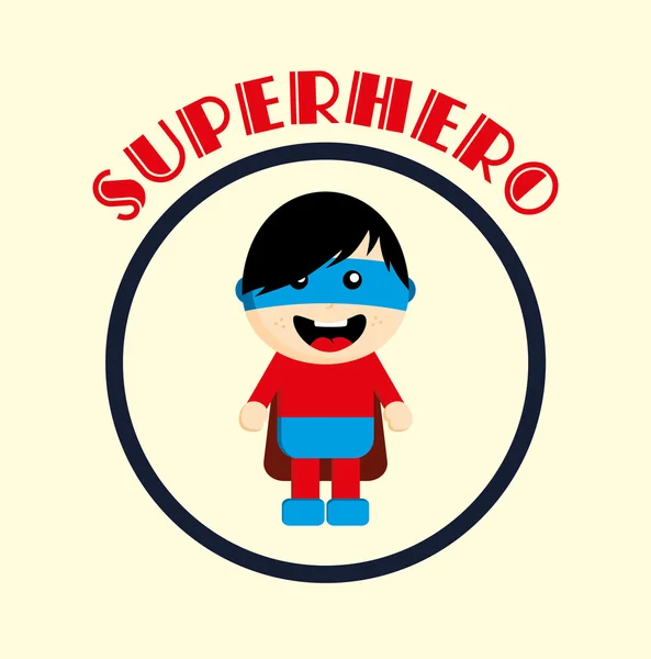 Superhero — Stock Vector