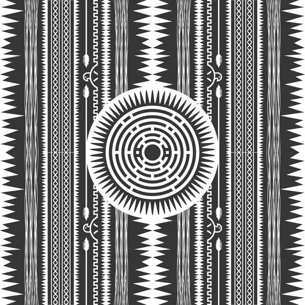 Illustration d'art amérindien — Image vectorielle