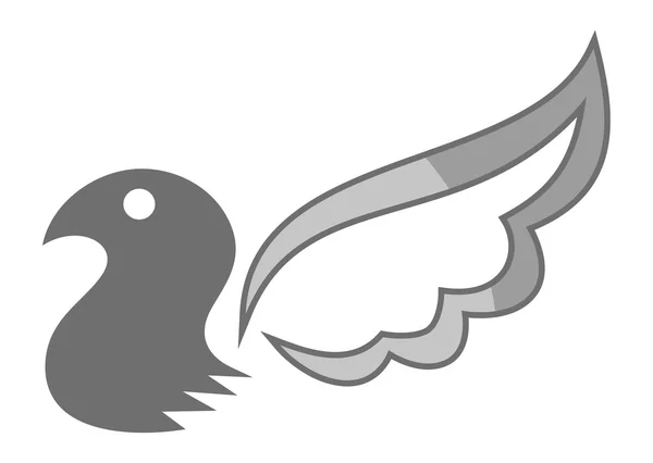 Pigeon icon — Stock Vector