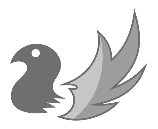 Значок голубя — стоковый вектор