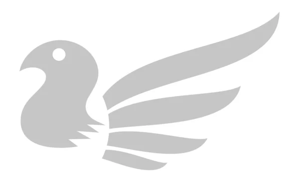 Icono de paloma — Archivo Imágenes Vectoriales
