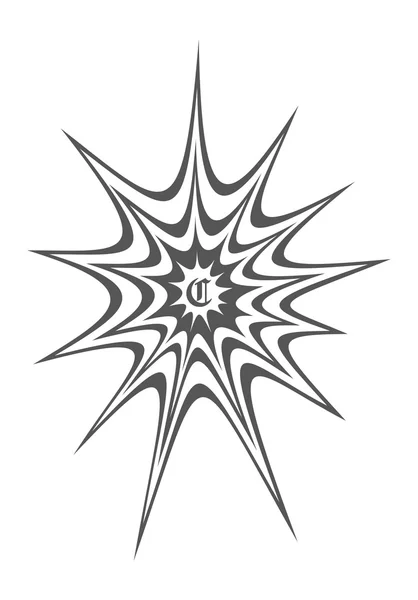 Spider web illusztráció — Stock Vector