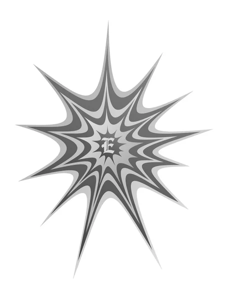 Spider web illusztráció — Stock Vector