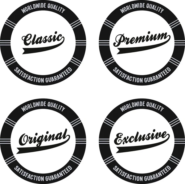 Label Vintage sticker — Stockvector