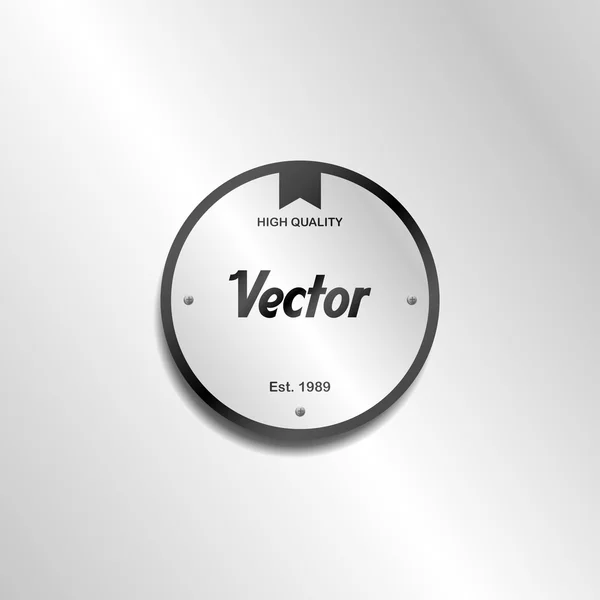 Kwaliteit label sticker — Stockvector