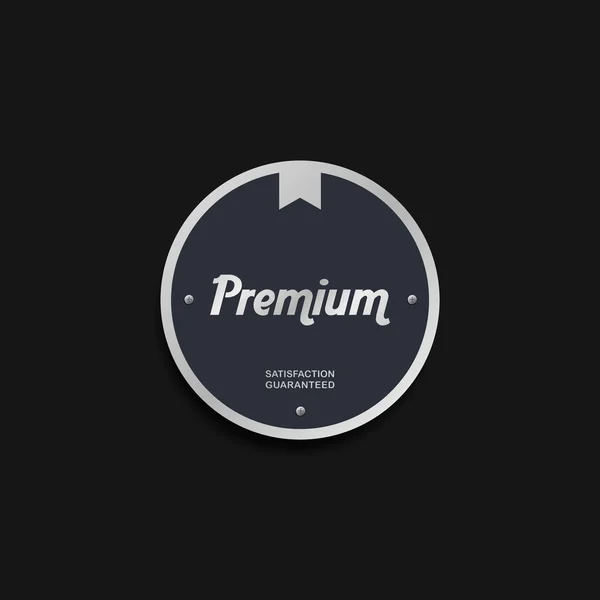 Etiqueta adhesiva retro Premium — Vector de stock