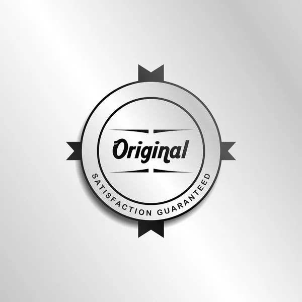 Orijinal retro etiket sticker — Stok Vektör