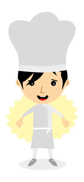 Cartoon chef — Stock Vector