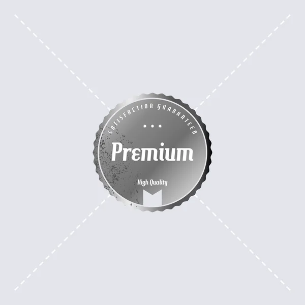 Premium etiket sticker — Stok Vektör