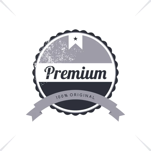 Etiqueta adhesiva Premium — Vector de stock