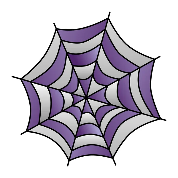 Arte web araña — Vector de stock