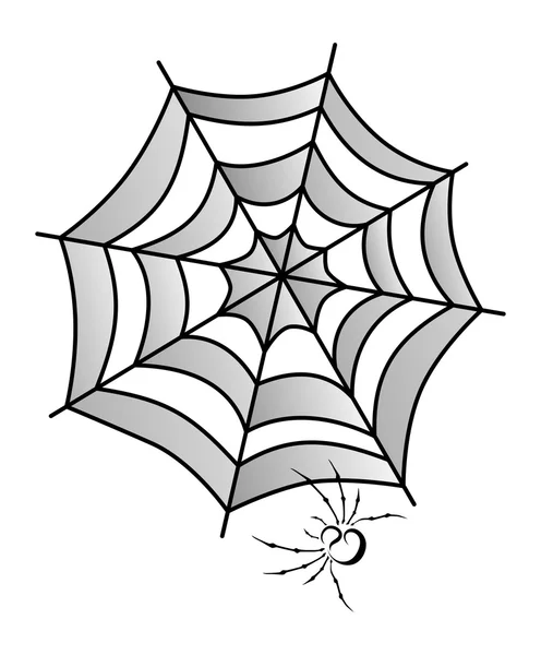 Spider web sztuki — Wektor stockowy