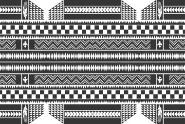 Native american art pattern clipart