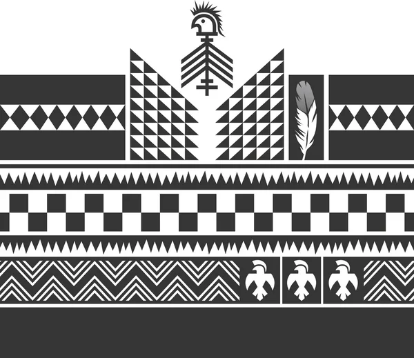 Modèle d'art amérindien — Image vectorielle