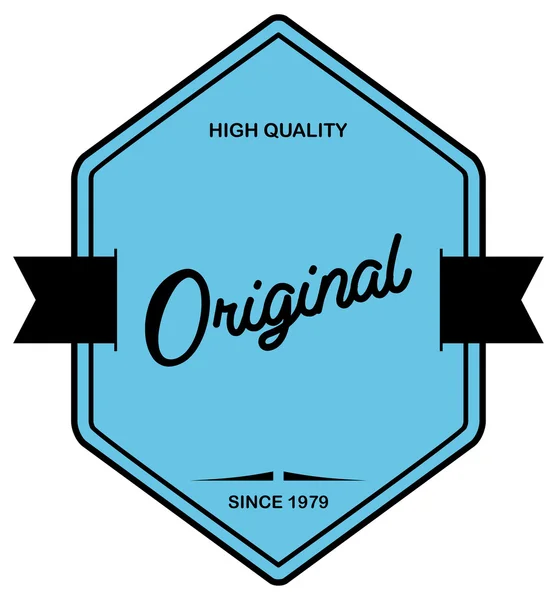 Original label — Wektor stockowy
