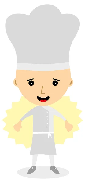 Cartoon chef — Stock Vector