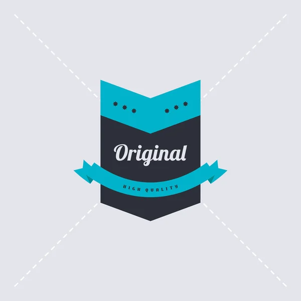 Quality label — Stock Vector