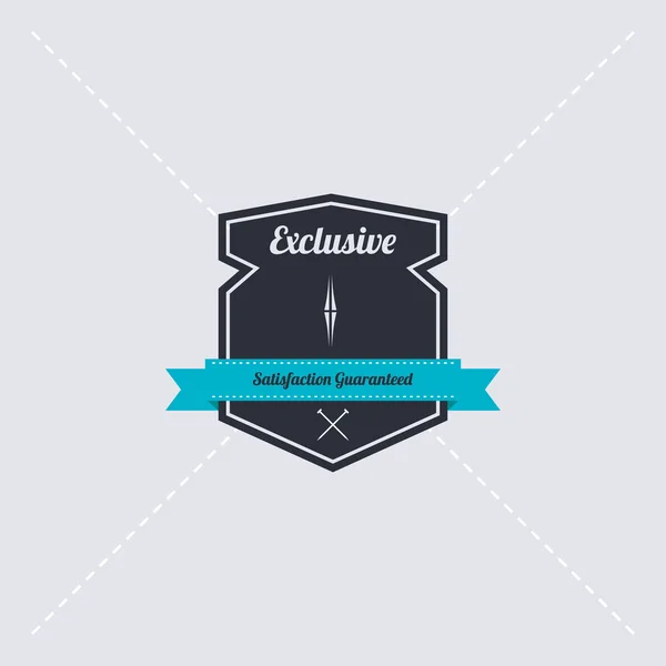 Etiqueta calidad — Vector de stock