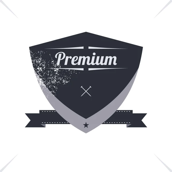 Premie label sticker — Stockvector