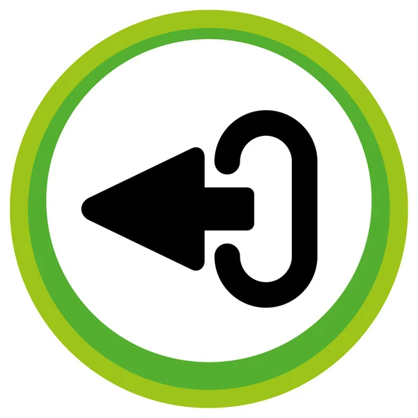 Botón icono — Vector de stock