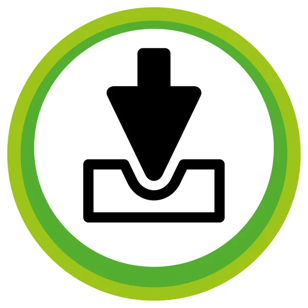 Botón icono — Vector de stock