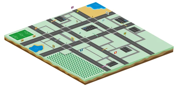 Modèle d'actif du jeu — Image vectorielle