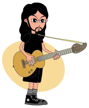 Rock guitarist