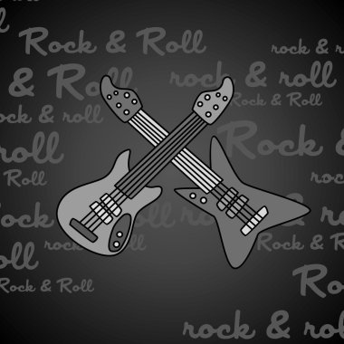 Rock'n roll gitar sanat
