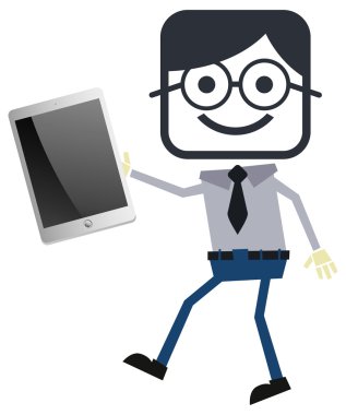 işadamı sunu tablet pc