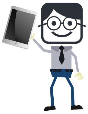 işadamı sunu tablet pc