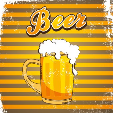 soğuk bir bira Tema