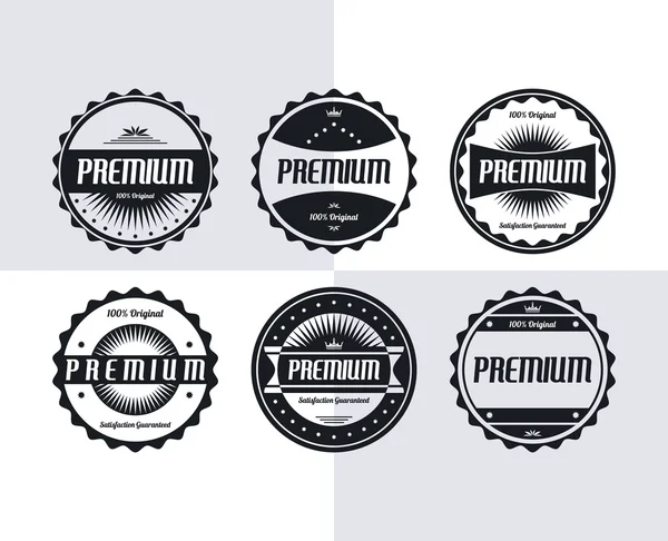 Badge premium — Image vectorielle