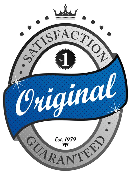 Оригінальний продукт етикетку — стоковий вектор