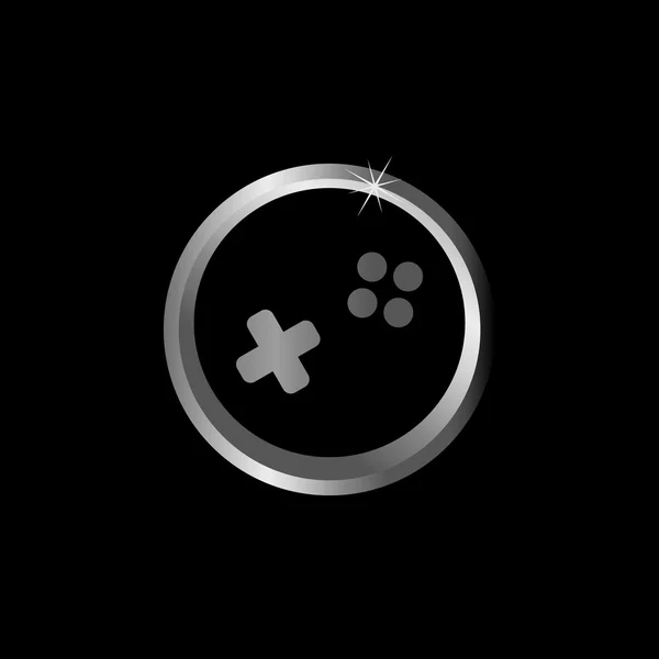 Botón de videojuego — Archivo Imágenes Vectoriales