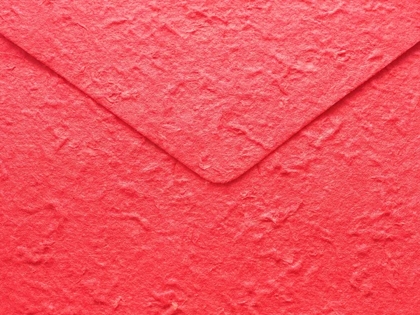 Close Gravação Envelope Vermelho Envelope Tampa Para Fundo — Fotografia de Stock