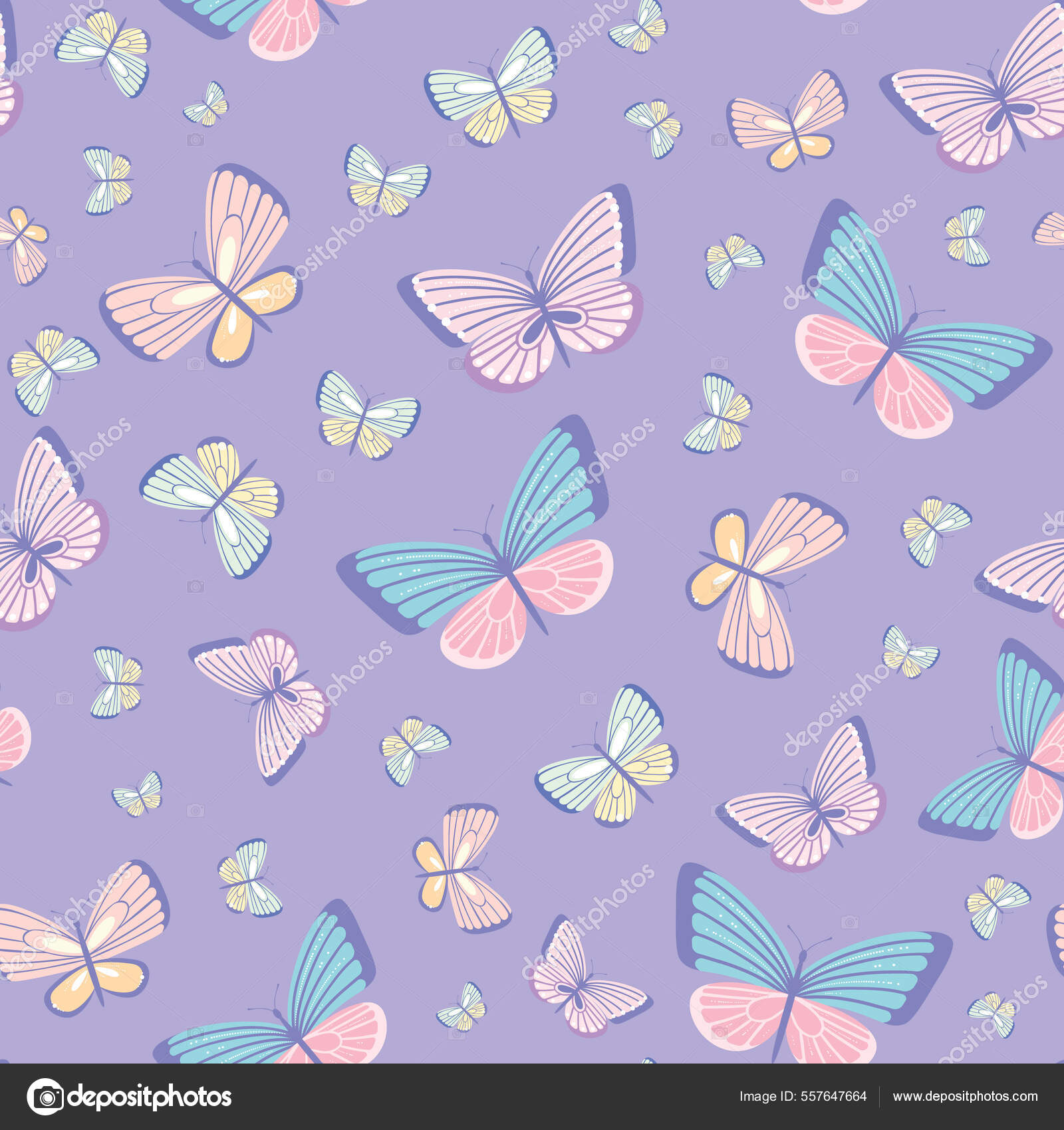 Borboleta Sem Costura Vetor Repetir Fundo Padrão Papel Parede Primavera  Vetor de ©naturecrumbs 557647664, image size:1600x1700
