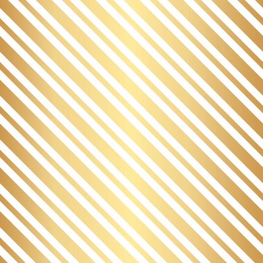 Vektör çizgili desen, altın ve beyaz geometrik desen vektörü, sonsuz tekrar eden kiremit, altın duvar kağıdı. Beyaz ve altın desenli.