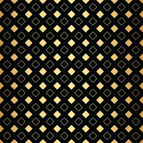 Векторный Ромб Золотой Геометрический Повторяющийся Вектор Бесконечные Повторяющиеся Плитки Золотые — стоковый вектор