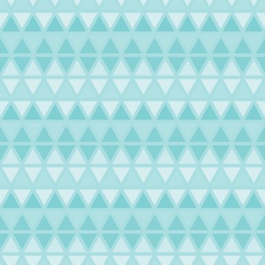 Mavi üçgen geometrik vektör şablonu, üçgenli arkaplan, kusursuz soyut tekrarlı duvar kağıdı.