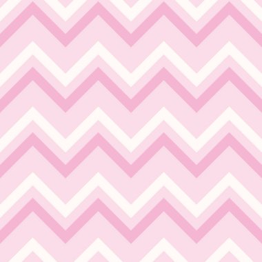 Zigzag vektör deseni, pembe ve beyaz soyut geometrik sembol arkaplanı, kusursuz tekrarla.