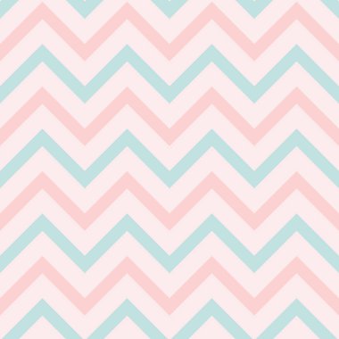 Zigzag vektör deseni, pembe ve mavi soyut geometrik sembol arkaplanı, kusursuz tekrarla.